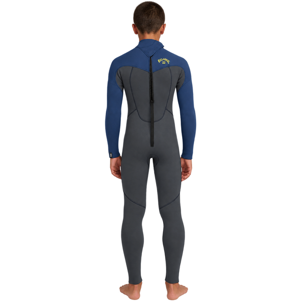 2026 Billabong Junior Absolute Core 5/4mm Back Zip Wetsuit ABBW100168 - Dark Denim